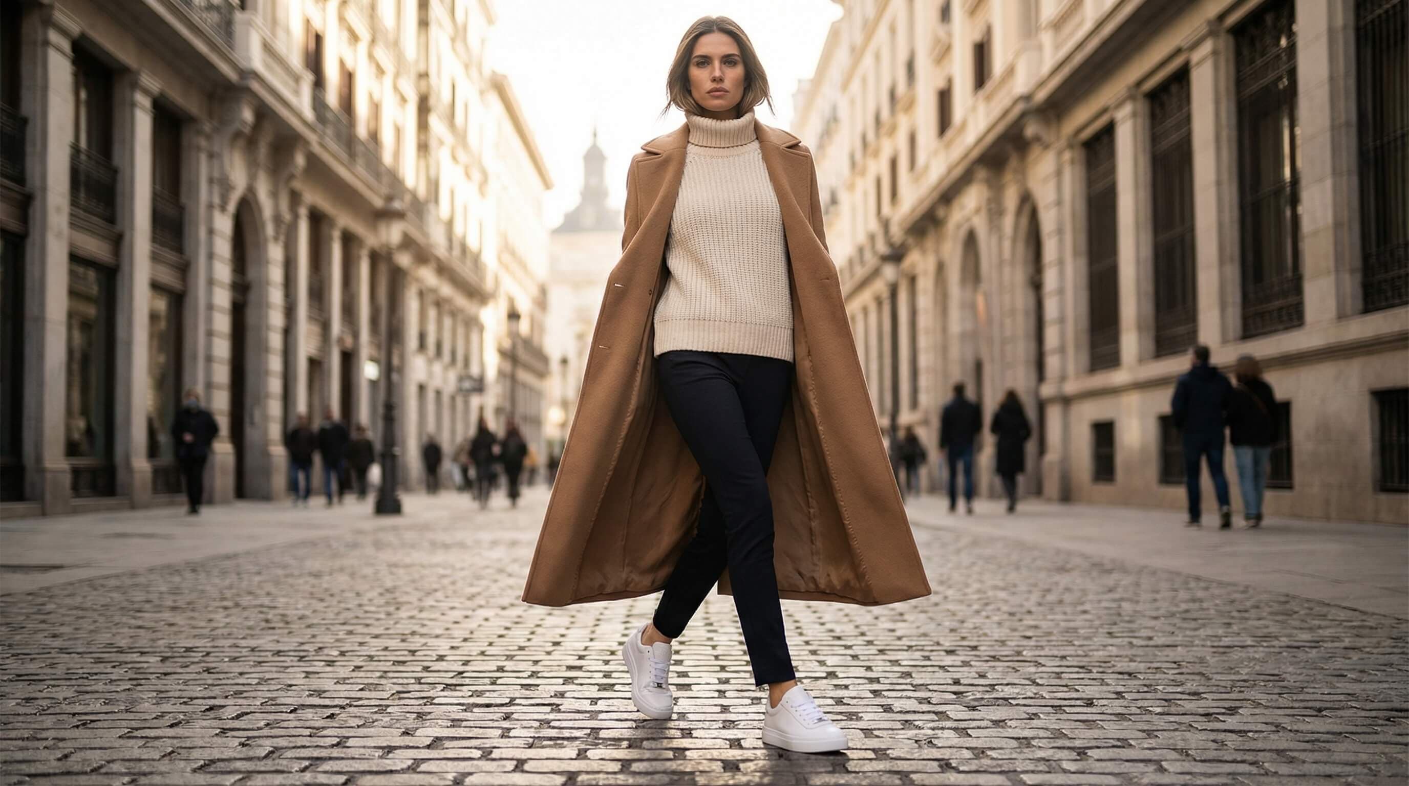 Happy Luck variación lifestyle femenina generada con IA